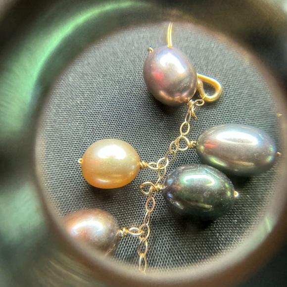 Pearl Earrings 14k - Picture 8 of 9